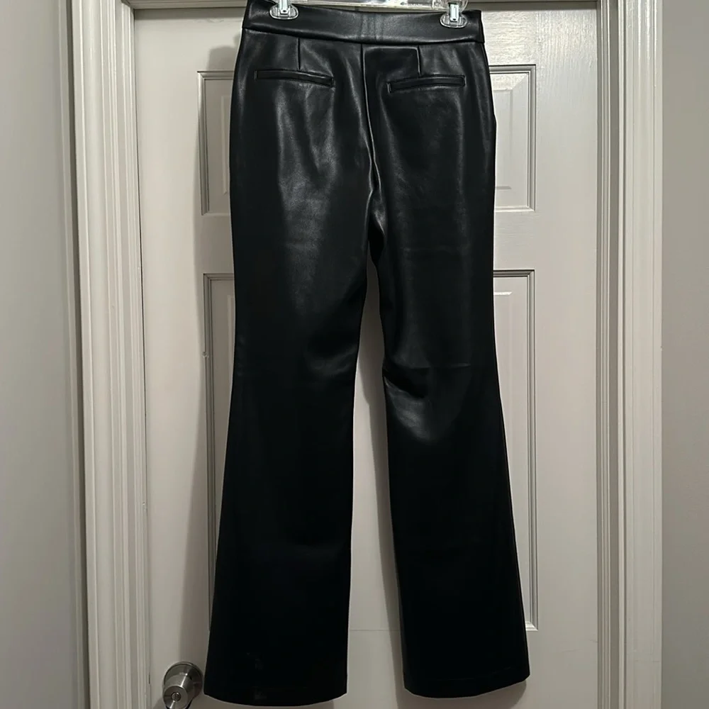 NWT Anthropologie vegan leather pants. - Picture 5 of 11